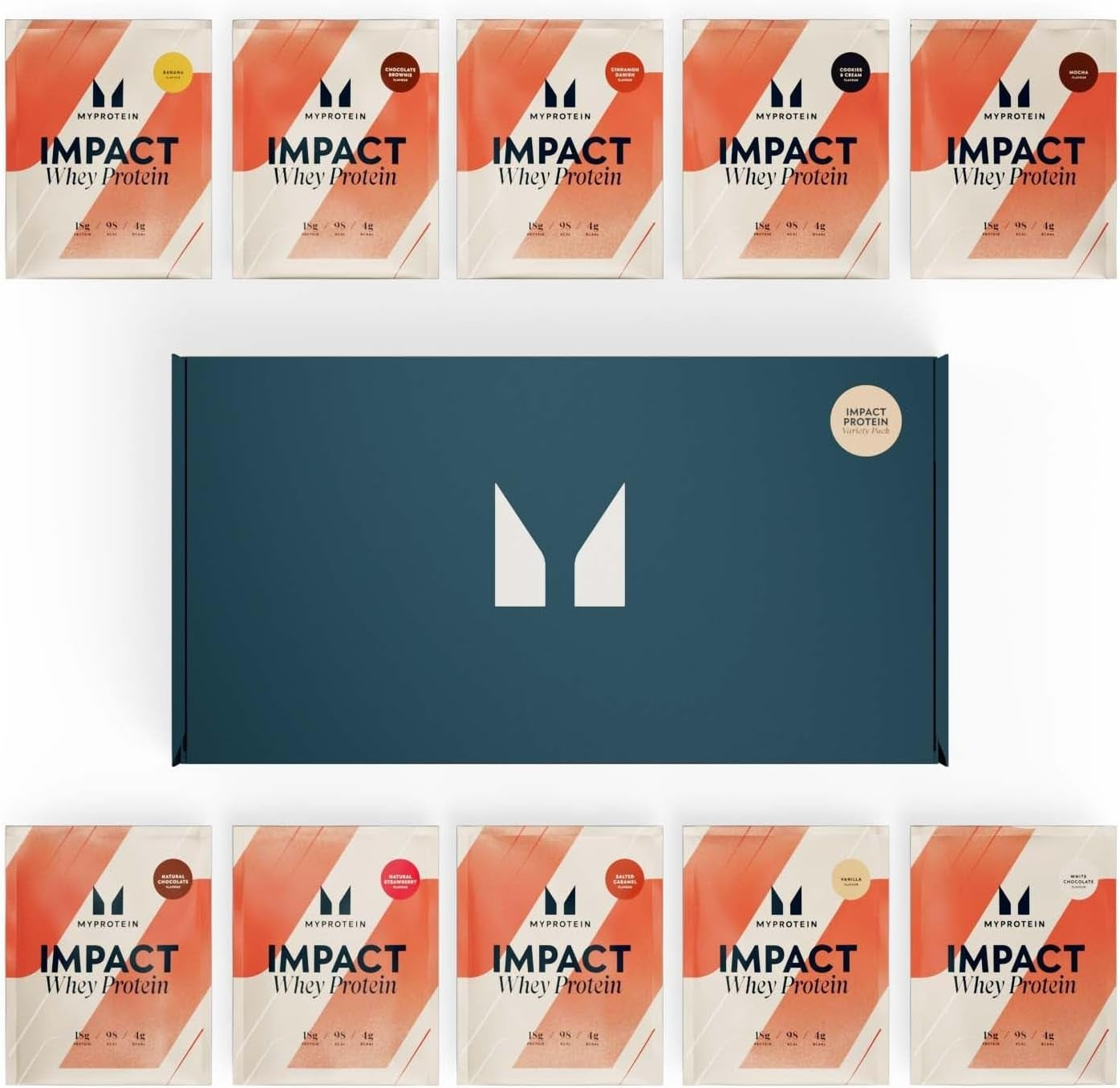 Impact Whey Protein - Variety 10 Pack